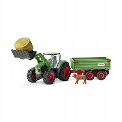 Schleich Traktor z przyczepą 42379