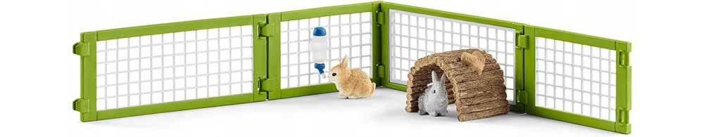 Schleich Farm World Zagroda dla królików 42420