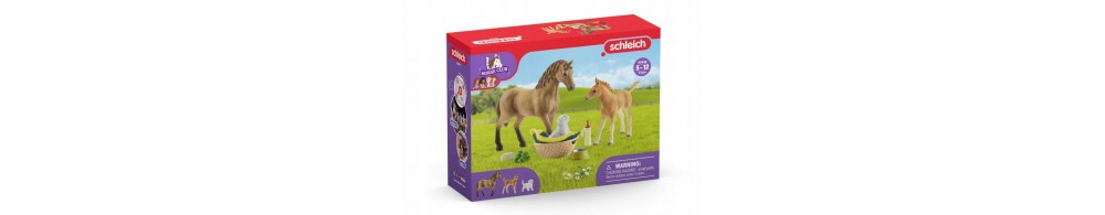 Schleich Zestaw Figurki Pielęgnacja zwierząt 42432