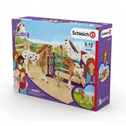 Schleich Koń Appaloosa zestaw treningowy 42433