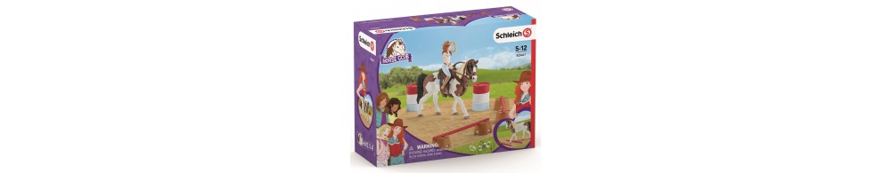 Zestaw do jazdy westernowej Schleich Hannah 42441