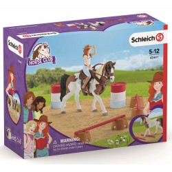 Zestaw do jazdy westernowej Schleich Hannah 42441