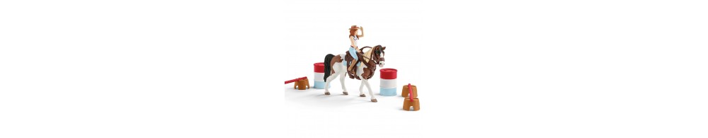 Zestaw do jazdy westernowej Schleich Hannah 42441