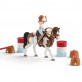 Zestaw do jazdy westernowej Schleich Hannah 42441