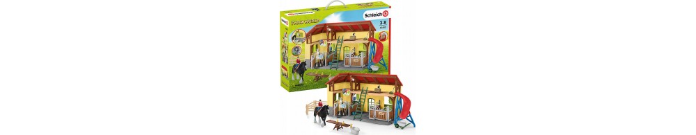 Schleich Farm World Końska stajnia 42485