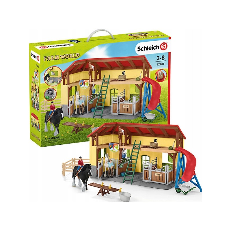 Schleich Farm World Końska stajnia 42485