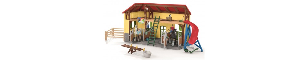 Schleich Farm World Końska stajnia 42485