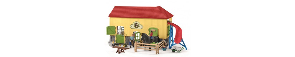 Schleich Farm World Końska stajnia 42485