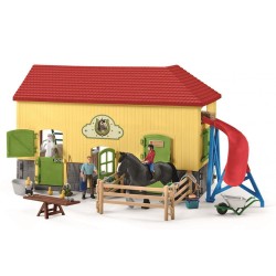 Schleich Farm World Końska stajnia 42485