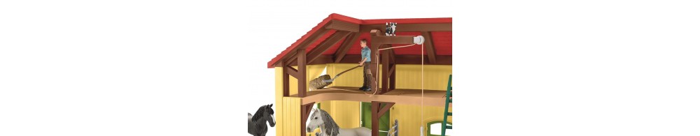 Schleich Farm World Końska stajnia 42485