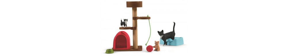 Schleich Czas na zabawę Drapak dla kota 42501