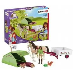 Schleich Sarah i wycieczka kempingowa 42533