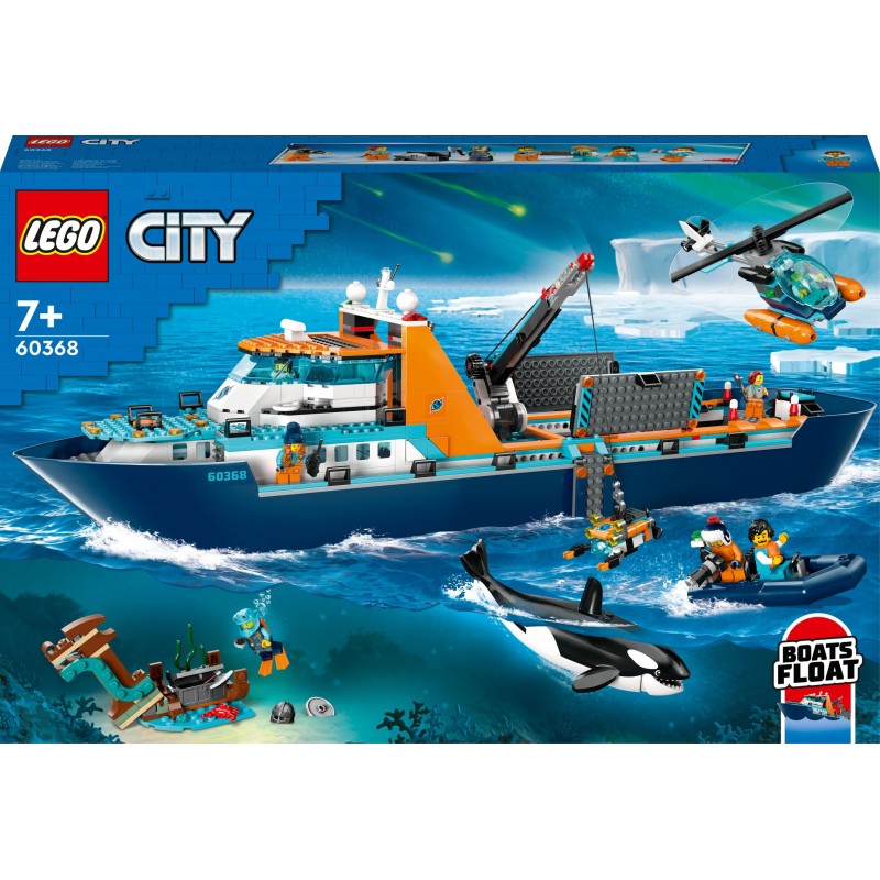 LEGO City Łódź badacza Arktyki 60368