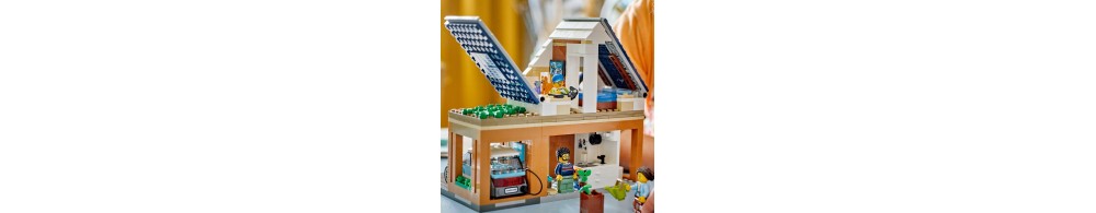 LEGO City Domek rodzinny i samochód 60398