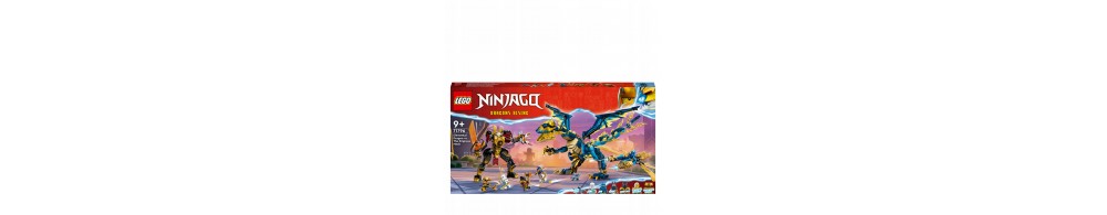 LEGO Ninjago Smok żywiołu vs mech cesarzowej 71796