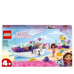 LEGO GABBY'S Statek i spa Gabi i Syrenkotki 10786