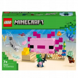LEGO Minecraft Dom aksolotla 21247