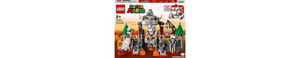 LEGO Super Mario Walka w zamku Dry Bowsera 71423