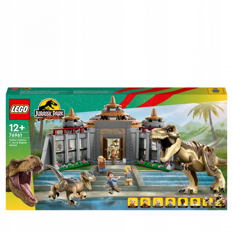 LEGO Jurassic World Atak tyranozaura raptora 76961