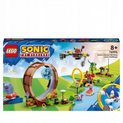 LEGO Sonic wyzwanie z pętlą w Green Hill 76994