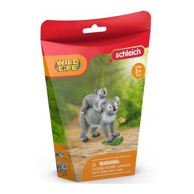 Schleich Wild Life Mama Koala z dzieckiem 42566