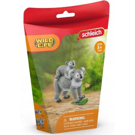 Schleich Wild Life Mama Koala z dzieckiem 42566