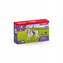 Schleich Jeździec z klaczą Lipizzaner 41433