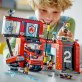 LEGO City Remiza strażacka z wozem strażackim 60414