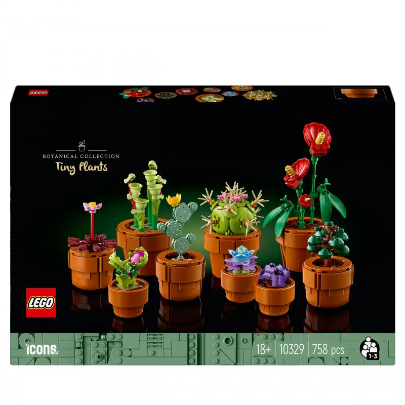 LEGO ICONS Małe roślinki 10329