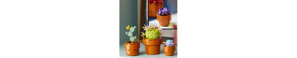 LEGO ICONS Małe roślinki 10329