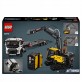 LEGO Technic Ciężarówka Volvo FMX i koparka EC230 Electric 42175