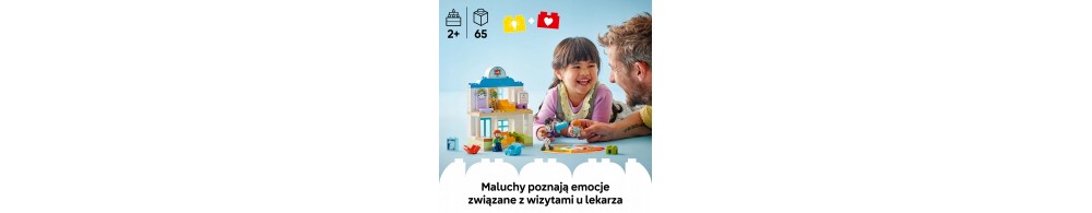 LEGO DUPLO Pierwszy raz: Wizyta u lekarza 10449
