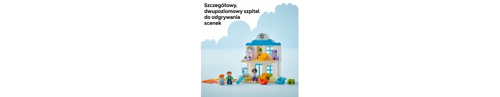 LEGO DUPLO Pierwszy raz: Wizyta u lekarza 10449