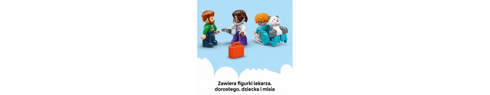 LEGO DUPLO Pierwszy raz: Wizyta u lekarza 10449