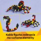 LEGO Creator 3 w 1 Dzikie zwierzęta: niezwykły pająk 31159