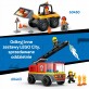 LEGO City Czerwony traktor z przyczepą i owcą 60461