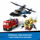 LEGO City Zestaw z helikopterem, wozem strażackim i łodzią podwodną 60462