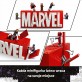 LEGO Marvel: Logo MARVEL z minifigurkami 76313