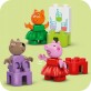 LEGO DUPLO Świnka Peppa Wesołe miasteczko 10453