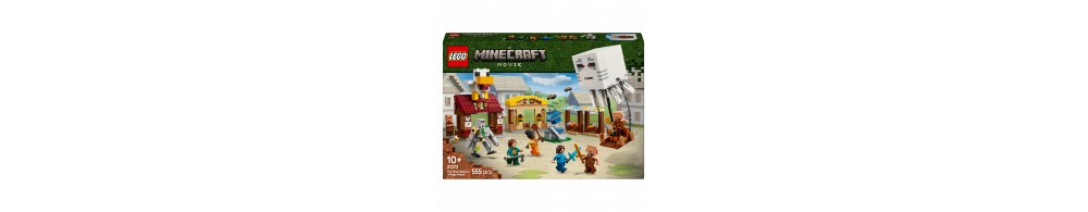 LEGO Minecraft Atak balonowego Ghasta na wioskę 21273