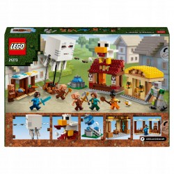 LEGO Minecraft Atak balonowego Ghasta na wioskę 21273