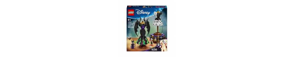 LEGO Disney Złoczyńcy Suknie Diaboliny i Cruelli De Mon 43262