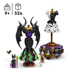 LEGO Disney Złoczyńcy Suknie Diaboliny i Cruelli De Mon 43262