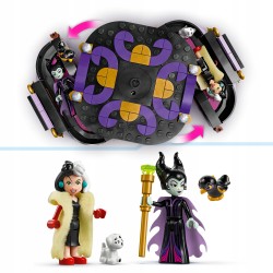 LEGO Disney Złoczyńcy Suknie Diaboliny i Cruelli De Mon 43262