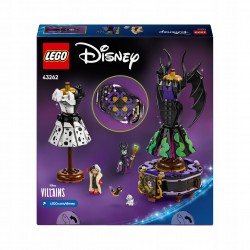 LEGO Disney Złoczyńcy Suknie Diaboliny i Cruelli De Mon 43262