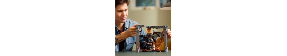 LEGO Icons Władca pierścieni: Book nook z Balrogiem 10367