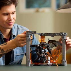 LEGO Icons Władca pierścieni: Book nook z Balrogiem 10367