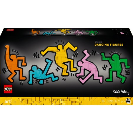 LEGO Art Keith Haring - tańczące postacie 31216