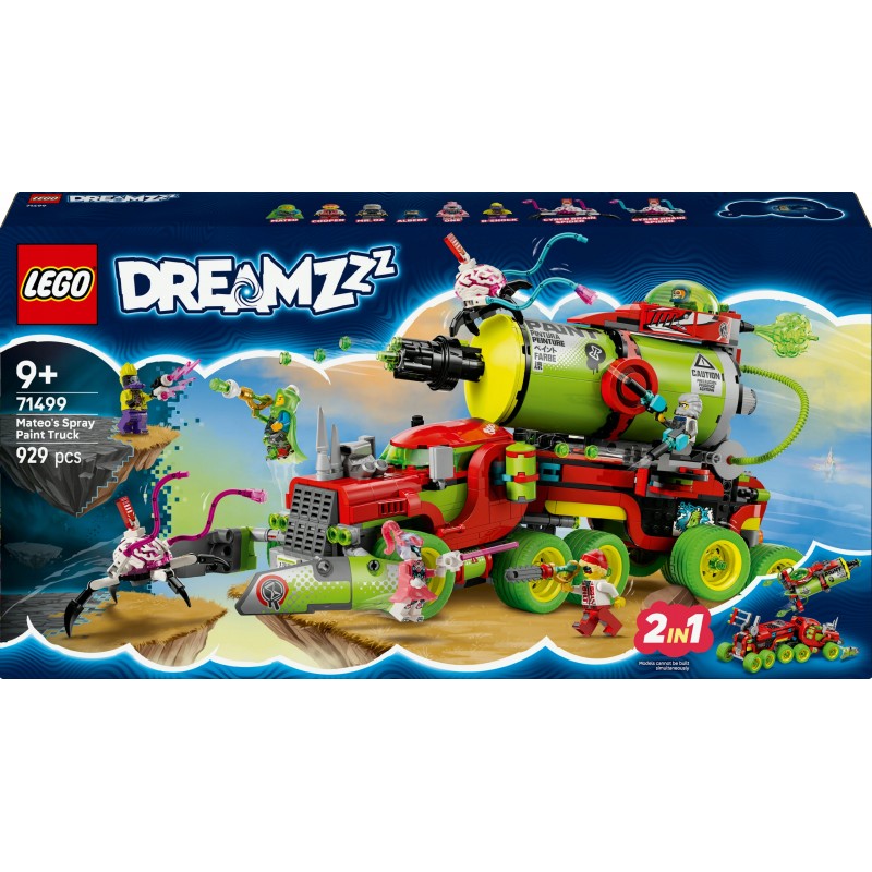 LEGO DREAMZzz Sprayowa ciężarówka Mateo 71499