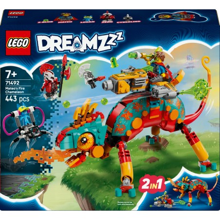 LEGO DREAMZzz Ognisty kameleon Mateo 71492
